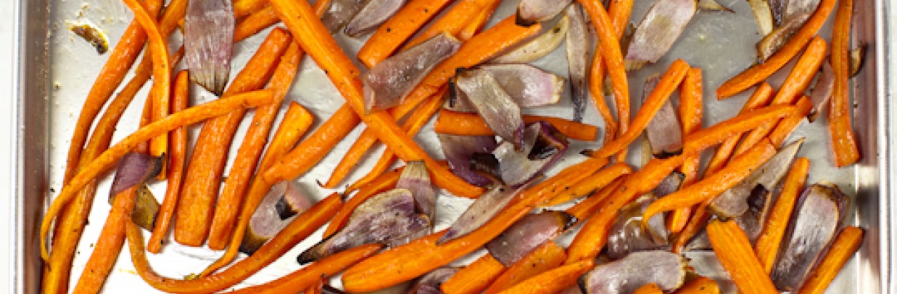 Roasted Carrots and Onions