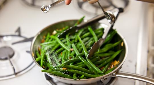 Green beans with almonds-09