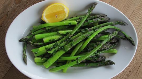 Asparagus with butter and chives-04
