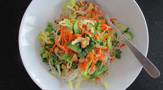 Rice noodle salad-06